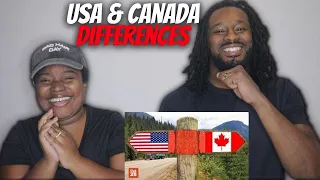 🇨🇦 American Couple Reacts "25 FUNNY Differences Between Canadians and Americans"