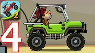 Hill Climb Racing 2 | Gameplay Walkthrough Part 4 | Super Jeep Level 999 (Game iOS/Android)