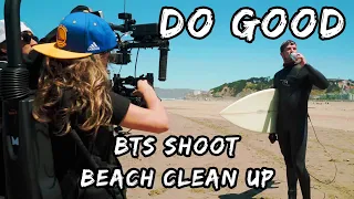 Behind the Scenes | Beach Clean Up at Ocean Beach