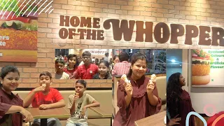 Burger King reviewed by Bacha Party| Who is the king of Burger King?