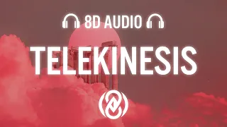 Travis Scott - TELEKINESIS  ft. SZA, Future (Lyrics) | 8D Audio 🎧