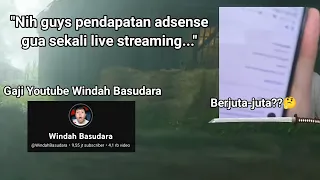 Pendapatan Bang Windah dari Live Streaming