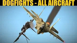 4 vs 4 Dogfights | All Aircraft | DCS WORLD