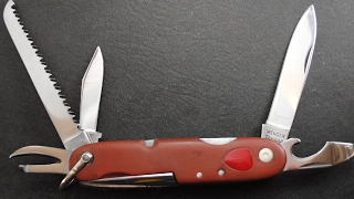 Old Swiss army knife restoration- Wenger Tahara project
