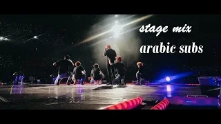 BTS I'm fine stage mix arabic subs