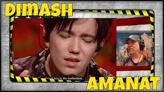 Dimash - AMANAT - REACTION - Beautiful Song and messages