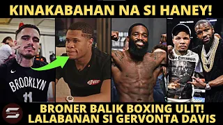 Kambosos "Halatang Kabado si Haney! Na-uutal utal na!" Adrien Broner vs Tank Davis sa Catchweight!