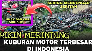 KUBURAN MOTOR TERBESAR DI INDONESIA || RIBUAN MOTOR MAHAL MENJADI RONGSOKAN MENYATU DENGAN TANAMAN