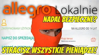 STRACISZ WSZYSTKIE PIENIĄŻKI... NA ALLEGRO LOKALNIE i OLX - OSZUSTWO fałszywy link sms