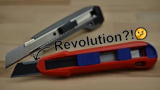 Cuttermesser von KNIPEX = Revolution?! 🤔 - Bestes Cutter? | CutiX Universal- / Teppichmesser Review