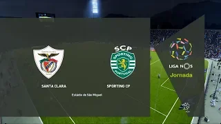 Santa Clara vs Sporting CP | 2019-20 Liga NOS | PES 2020