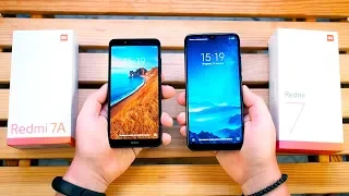 СРАВНЕНИЕ Redmi 7A vs Redmi 7 - В ЧЁМ РАЗНИЦА? ЧТО ВЫБРАТЬ? Бюджетные смартфоны Xiaomi 2019