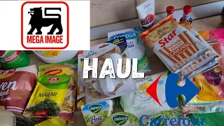 Cumparaturi alimentare si nealimentare// Mega Image și Carrefour // HAUL