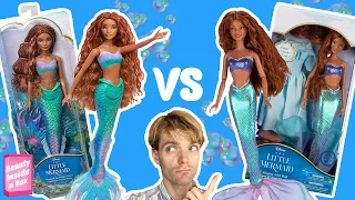 Ariel Vs Ariel! Disney Live Action Ariel Doll Review & Comparison!