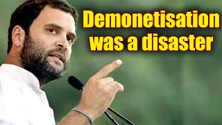 PM Modi hasn’t understood people’s feelings, Note ban a disaster: Rahul Gandhi |Oneindia News