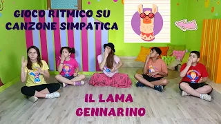 Gioco ritmico su canzone simpatica per bambini dell'infanzia e primaria - "Il lama Gennarino"