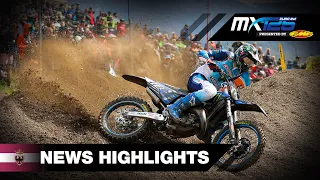 News Highlights | EMX125 Presented by FMF Racing | MXGP of Trentino 2023 #MXGP #Motocross