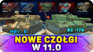 AKTUALIZACJA 11.0 | NOWE CZOŁGI | WOT BLITZ