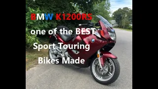 BMW K1200RS.One of the BEST sport touring bikes.