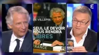 Dominique de Villepin - On n’est pas couché 25 février 2012 #ONPC