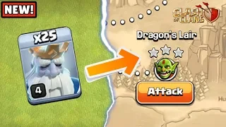 New Way to 3 Star 'Dragon's Lair' Goblin Map | Clash of Clans |