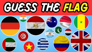 World's Biggest Flag: Country Guess Challenge | Guess the Flag Quiz 2024