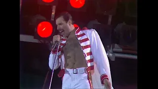 We Will Rock You - Queen Live In Wembley Stadium 11th July 1986 (4K - 60 FPS)