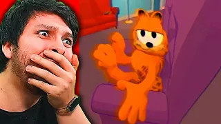 Un JUEGO donde GARFIELD nos SECUESTRA y HACEMOS RITUALES muy TERRORÍFICOS...