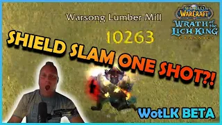 Insane 10k SHIELD SLAM ONE SHOT?! | WotLK Beta | Daily Classic WoW Highlights #430 |