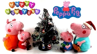 Свинка Пеппа украшает Новогоднюю елочку Мультик для детей