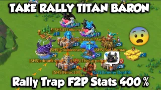 Rally Trap F2P Take Rally Baron!! Rally Hampir Full T5 Gear Rata Kanan, Apakah Mampu? - PART 2