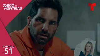 Juego de Mentiras | Capítulo 51: Cara Sucia | Telemundo Novelas