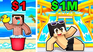 Vacanta de $1 vs Vacanta de $1M!