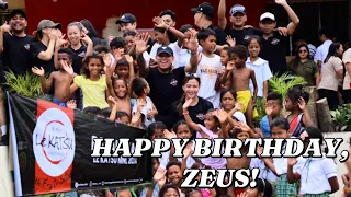 ZEUS COLLINS’ BIRTHDAY CELEBRATION! | Zeus & Pauline