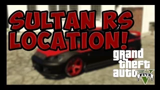 GTA 5 Online: Rare "Karin Sultan" Spawn Location! - Best 4-Door Car!!