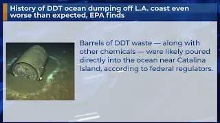 History of DDT ocean dumping off L.A. coast even worse than expected, EPA finds