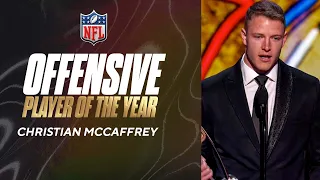 Christian McCaffrey's Emotional Message To Teammates After Winning OPOY I NFL Awards I CBS Sports