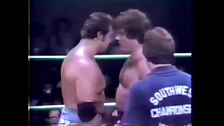 Tully Blanchard vs Manny Fernandez. Southwest 1982