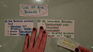 Was ist eine Ballade?