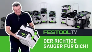 Welcher Sauger für welche Anwendung? (Festool TV Folge 265)