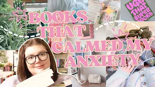 🩷20+ BOOKS THAT HELPED CALM MY ANXIETY | contemporary, YA, fantasy, graphic novels, middle grade!🩷