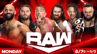 WWE 2K24 RAW  03/11/2024 GAUNTLET MATCH PREDICTION