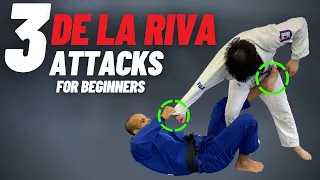 3 De La Riva Attacks Every White Belt MUST Know