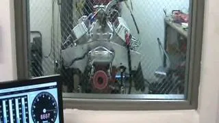 BBC 540 Drag Race Engine Dyno Pull