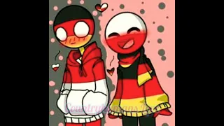 Countryhumans☪🤍🖤☪ 🇩🇪💞🇵🇱 песня "Восточные сказки"// приятного просмотра😘