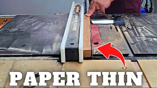 The EASIEST way to cut thin strips | Thin Rip Jig