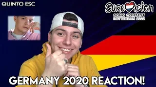 Ben Dolic - Violent Thing Reaction - Eurovision 2020 (Germany) - Quinto ESC