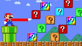 Mario Wonder But Rainbow Power, there are MORE Custom Item Blocks!