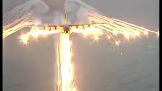 C-130 FIRING FLARES