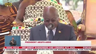 Akufo-Addo cuts sod for residential facilities for Court of Appeal judges